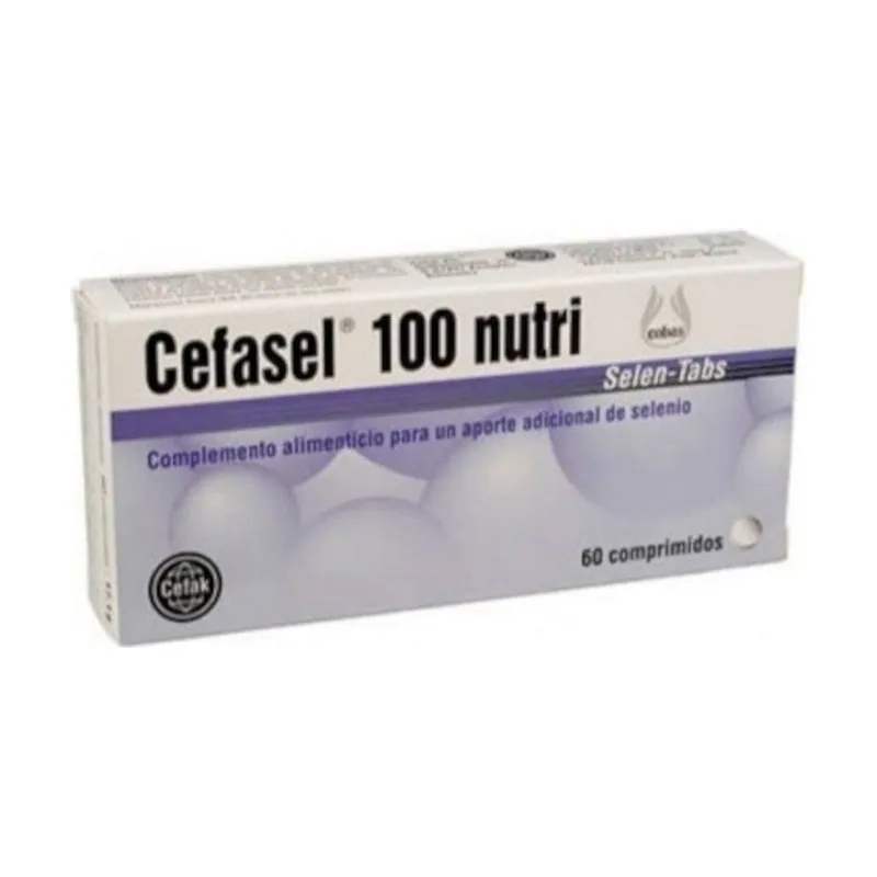 Cefasel 100 Nutri 60 Comprimidos