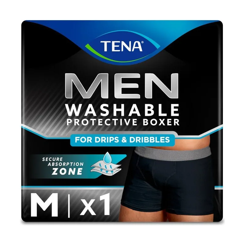 Men Boxer Lavable Boxer Negro M 1