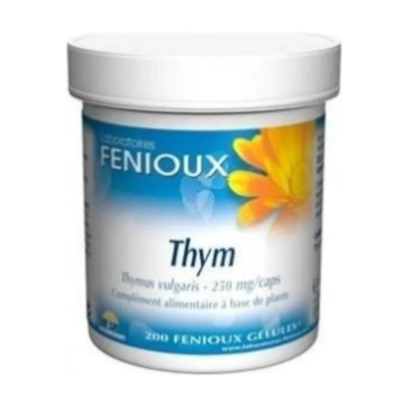 Thym Tomillo 200 Cápsulas