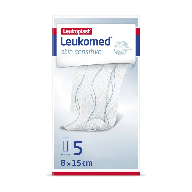 Leukomed Skin Sensitive 8 cm x 15 cm 5 unidades