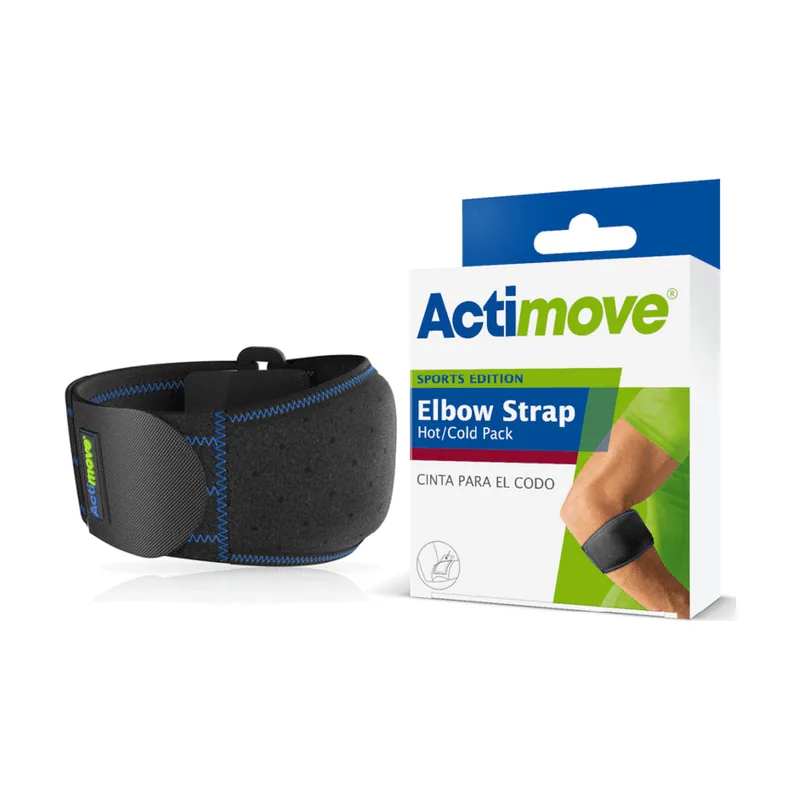 Cincha Ajustable para el Codo Negro Talla Universal 1