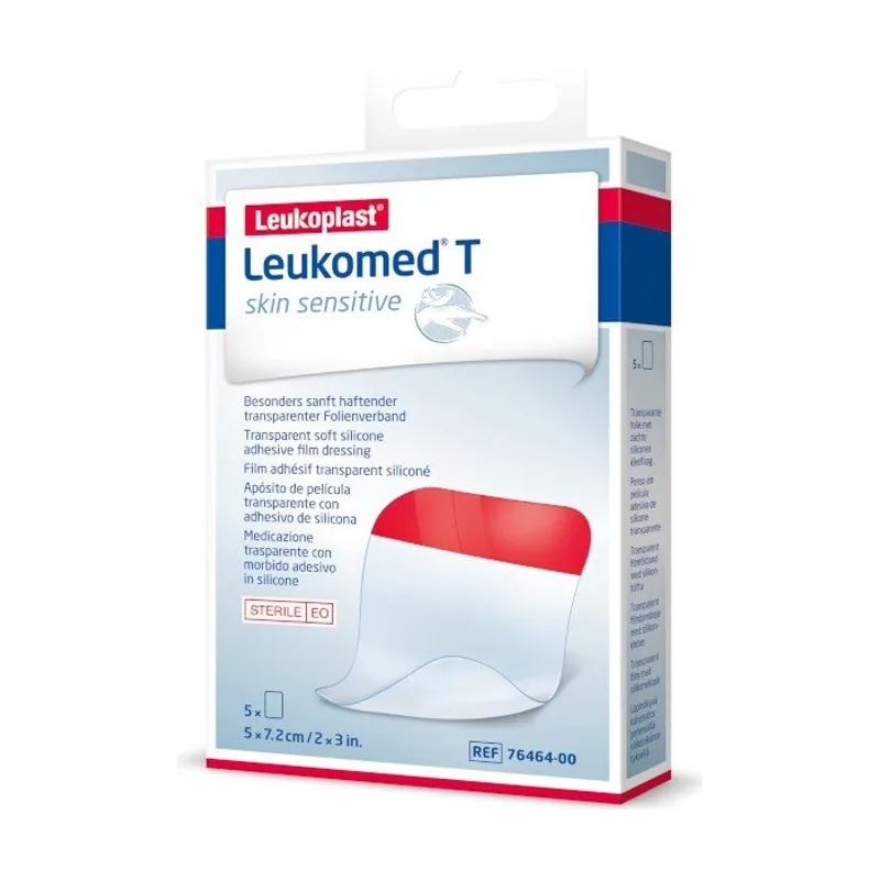 Leukomed T Skin Sensitive 5 cm x 7,2 cm 5 unidades
