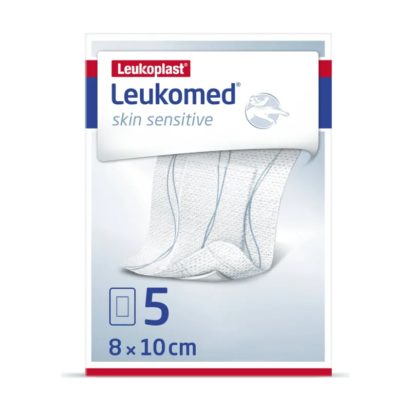 Leukomed Skin Sensitive 8 cm x 10 cm 5 unidades