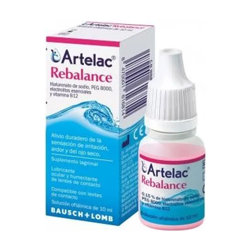 Bausch + Lomb Artelac Rebalance Multidosis 10ml.