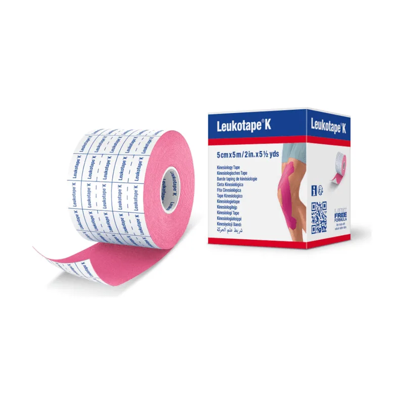 Leukotapek Rosa 5cm X 5m 1