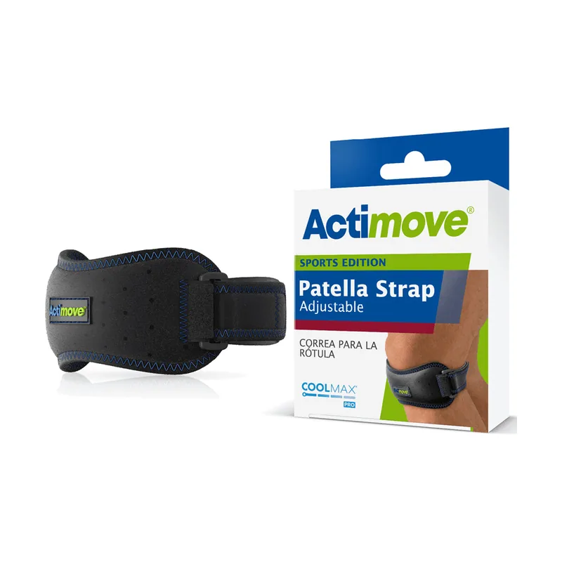 Rodillera con Rótula Abierta Negro Talla Universal 1