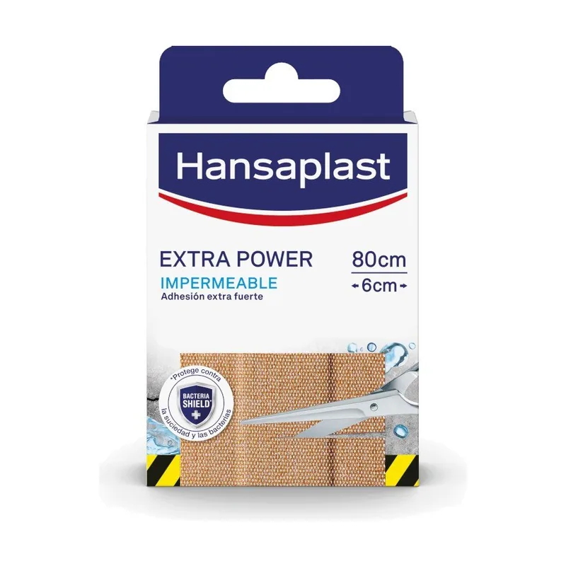 Hansaplast Extra Power Impermeable Tira de 80x6cm