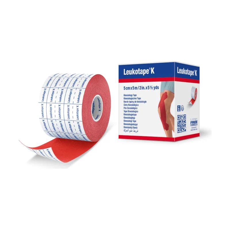 Leukotapek Rojo 5cm X 5m 1