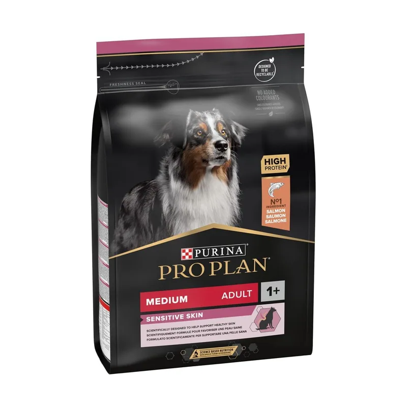Pro Plan 3 kg Adult Medium Sensitive Skin Salmón pienso