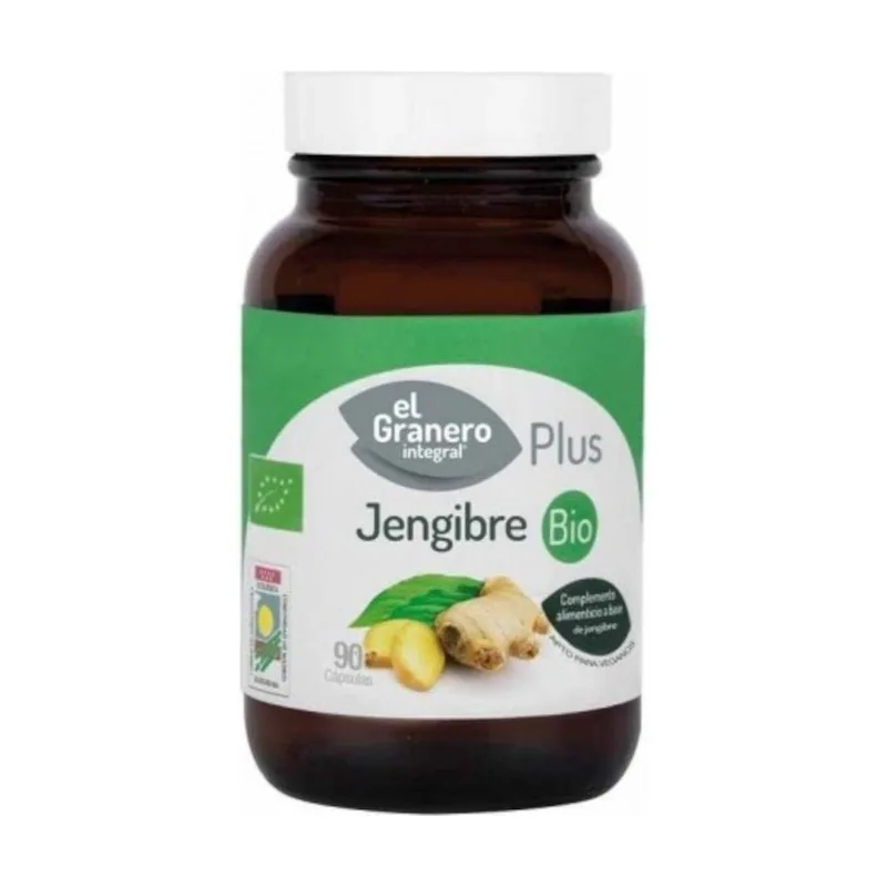 Integral Jengibre Bio 500 mg 90 Cápsulas