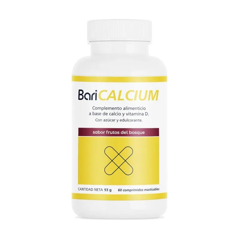 BariCalcium 60 comprimidos masticables