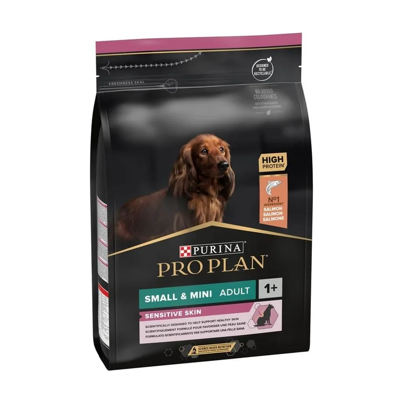 Pro Plan 3 kg Adult Small y Mini Salmón Sensitive Skin pienso