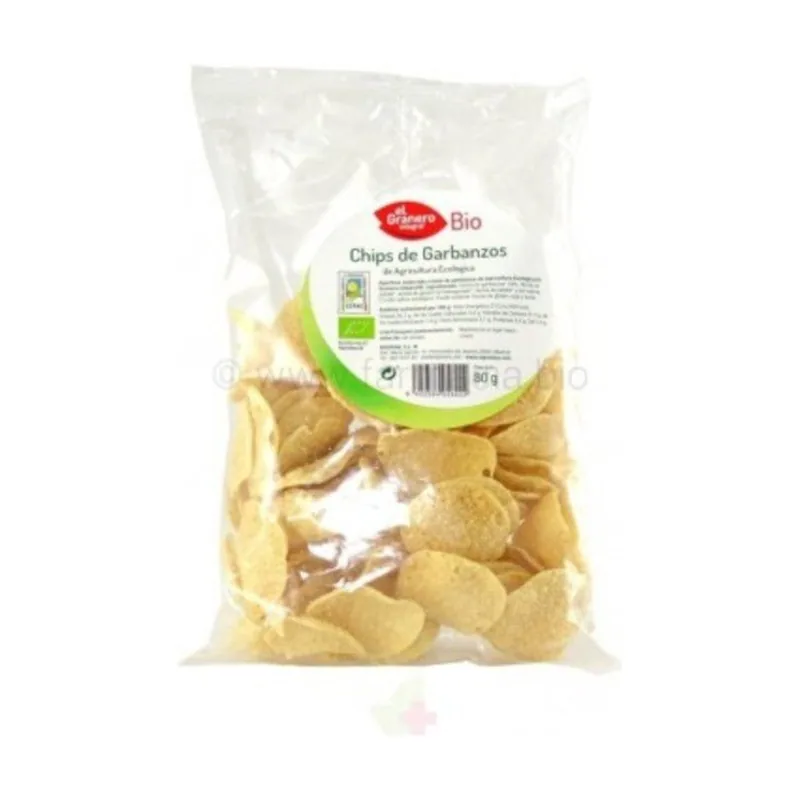Integral Chips de Garbanzos Bio 80 g