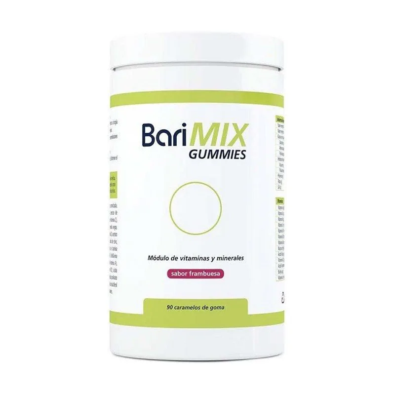BariMIX gummies 90 caramelos de goma Sabor Frambuesa