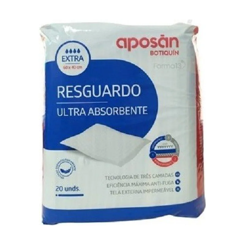Empapador Ultra Absorbente 60x40cm 20uds