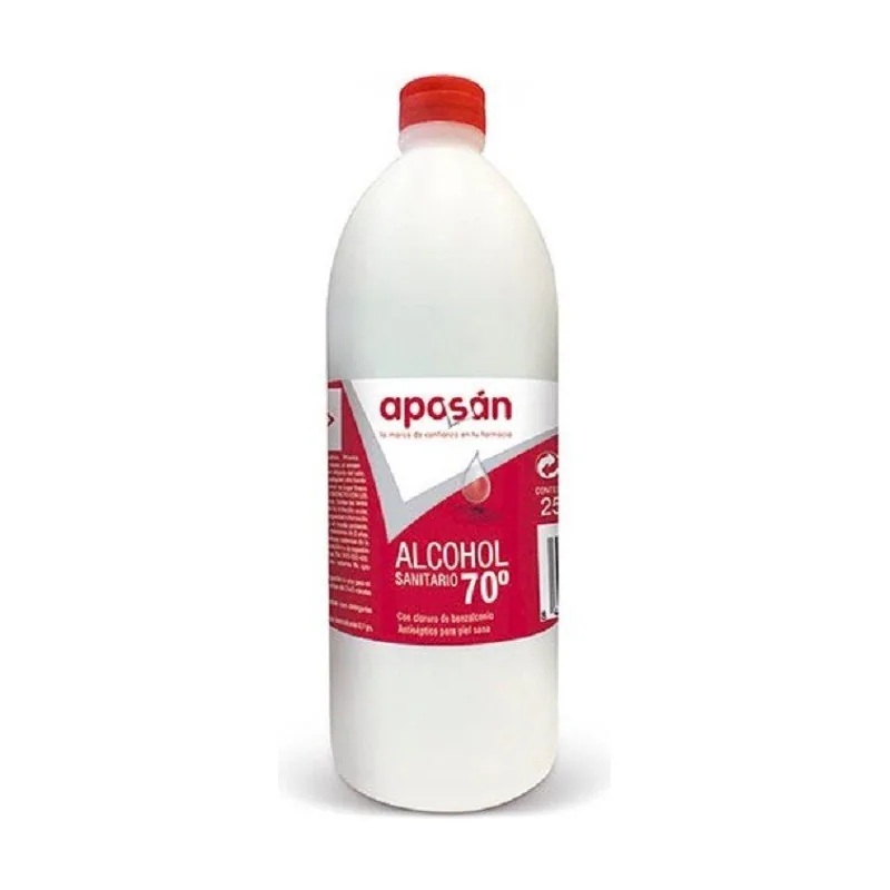 Alcohol Sanitario 70° 250ml