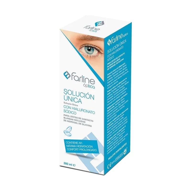 Óptica Solución Única con Hialuronato Sódico 500ml