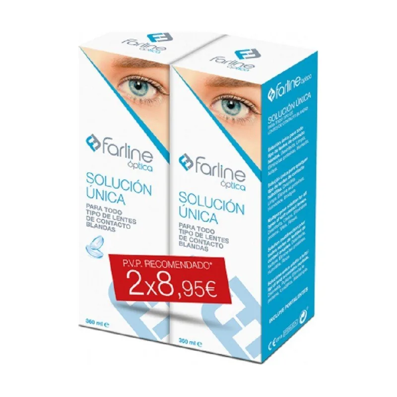 Solución Óptica Limpiadora DUPLO 2x360ml