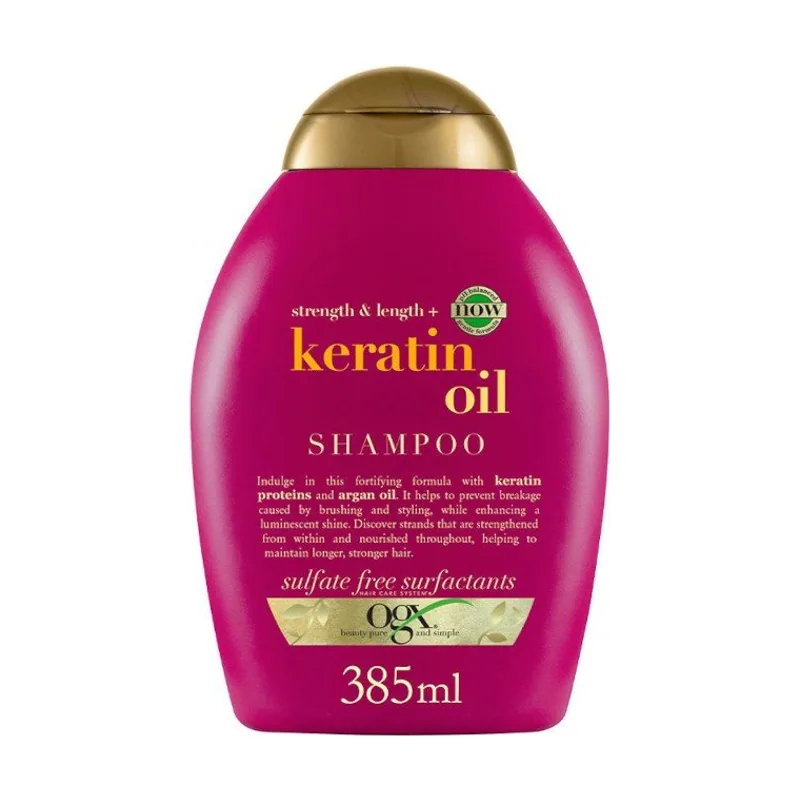 Keratin Oil Anti-Breakage Hair Shampoo 385 ml