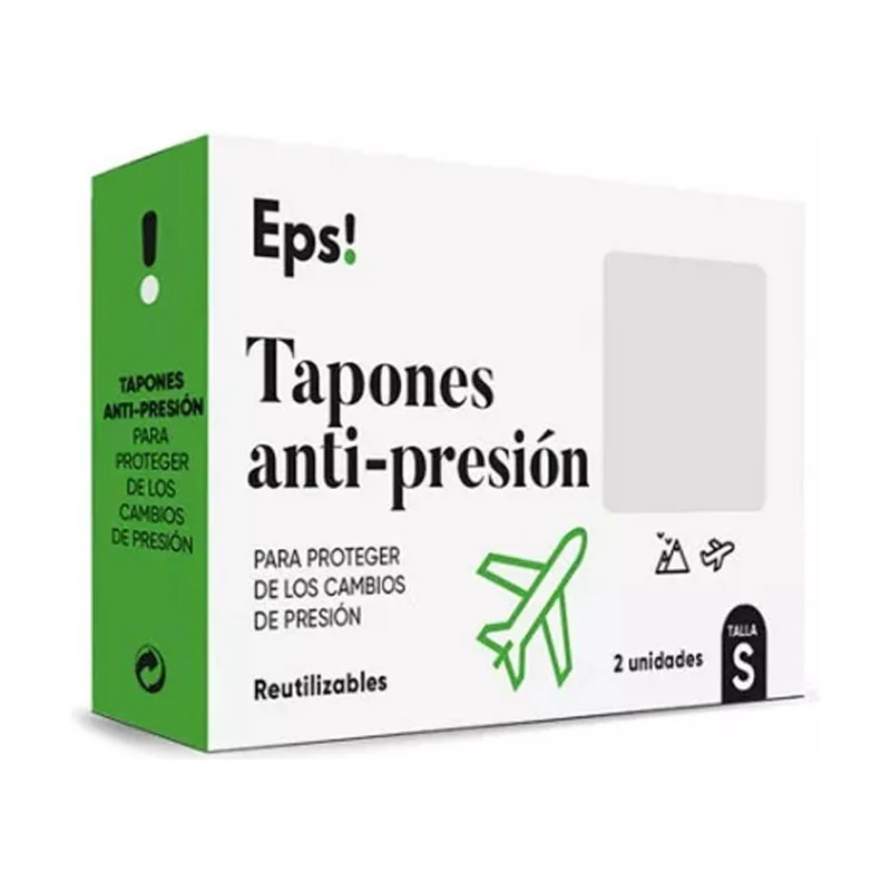 Tapones Anti-presión Talla S 2 unidades