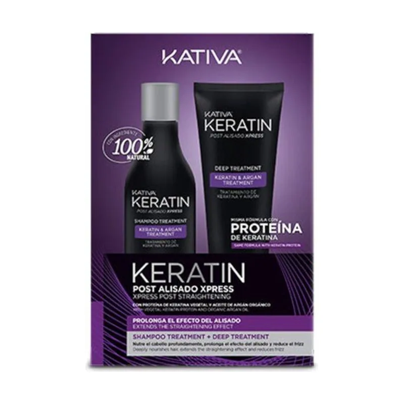 Keratin Express Post Alisado Lote 2 Piezas