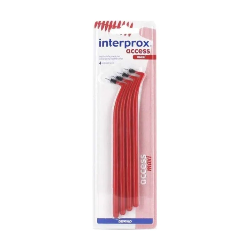 Cepillo Interproximal Angulado Maxi 4 unidades