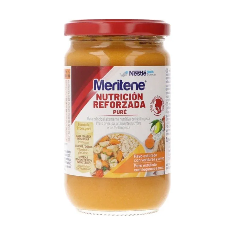 Puré Pavo Estofado con Verduras y Arroz 300 gr