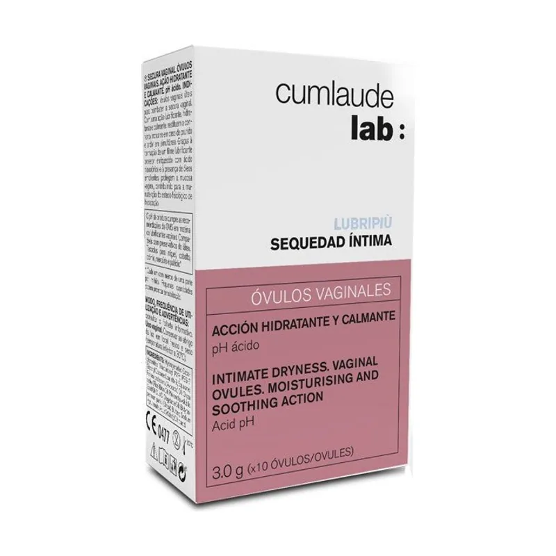 Cumlaude LAB Lubripiú 10 Óvulos Vaginales