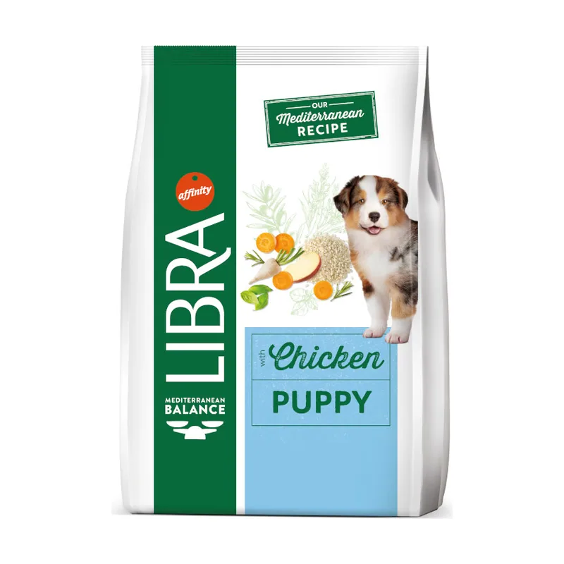 Libra 12 kg Puppy Pollo y Arroz pienso