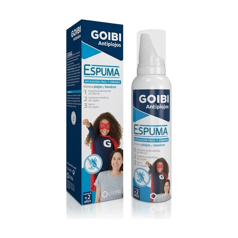 Espuma Antipiojos 150ml