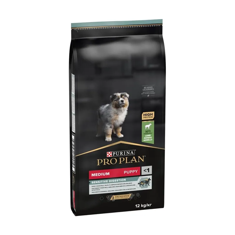 Pro Plan 12 kg Puppy Medium Digestión Cordero pienso