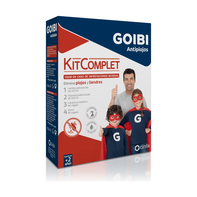 Antipiojos Kit Complet + Peine