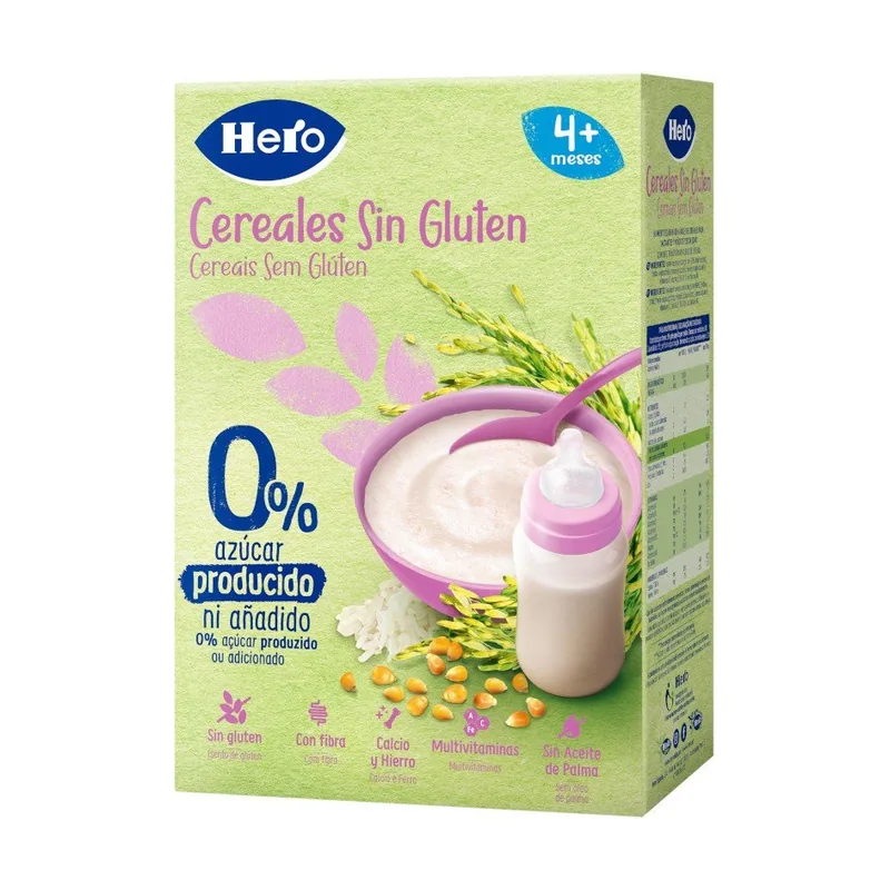 Papilla Cereales Sin Gluten 340g