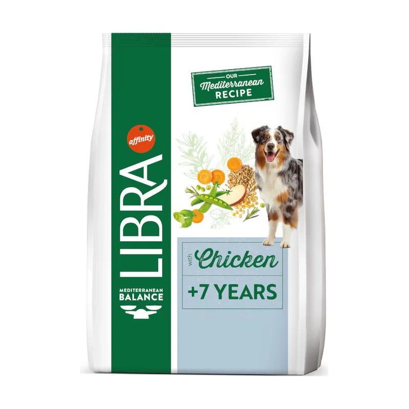 Libra 12 kg +7 Pollo pienso