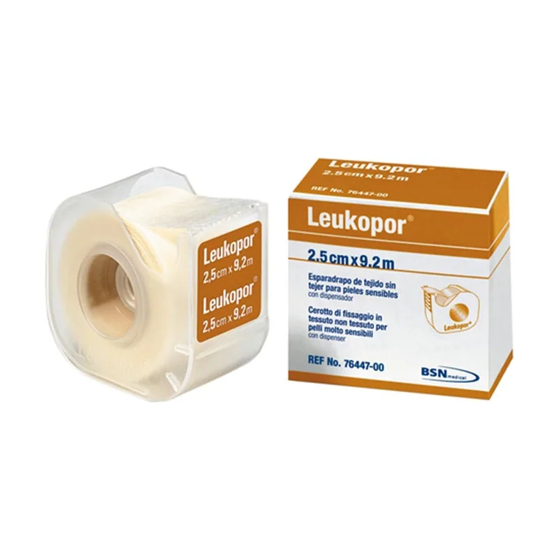 LEUKOPOR Esparadrapo Pieles Sensibles 2.5CMx9.2M
