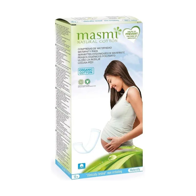 Compresas Maternidad Postparto Algodón Ecológico 10