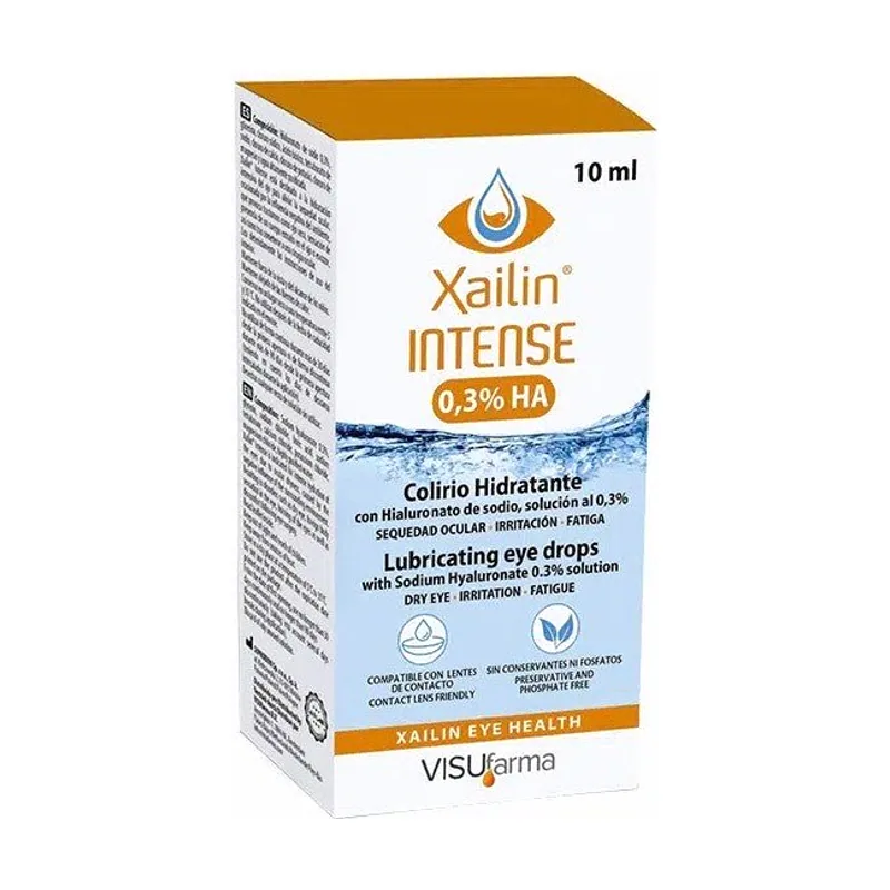 XAILIN Intense Colirio Hidratante Ocular 0,3% HA 10ml