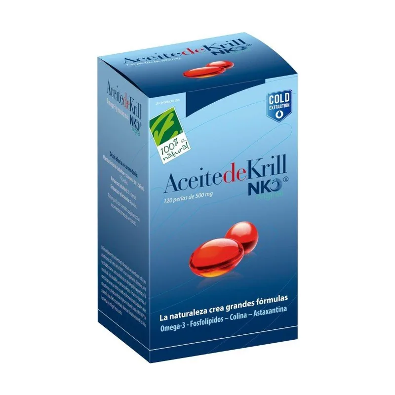 Aceite De Krill Nko 120 Perlas De 500 mg