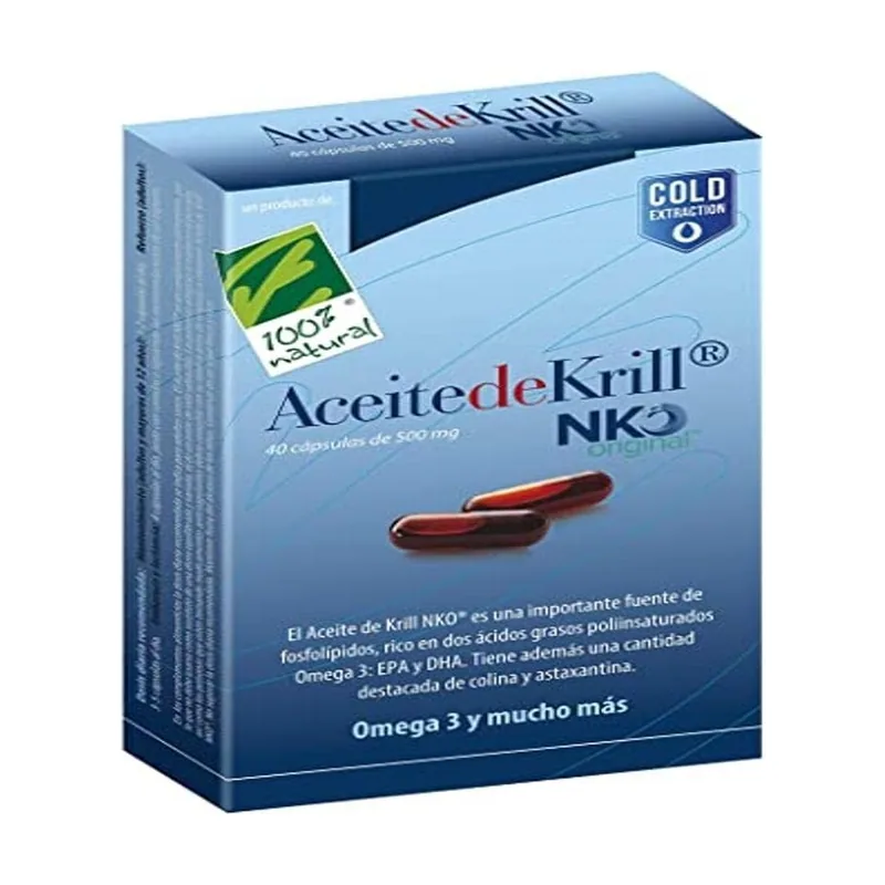 Aceite De Krill Nko 40 Cápsulas de 500 mg