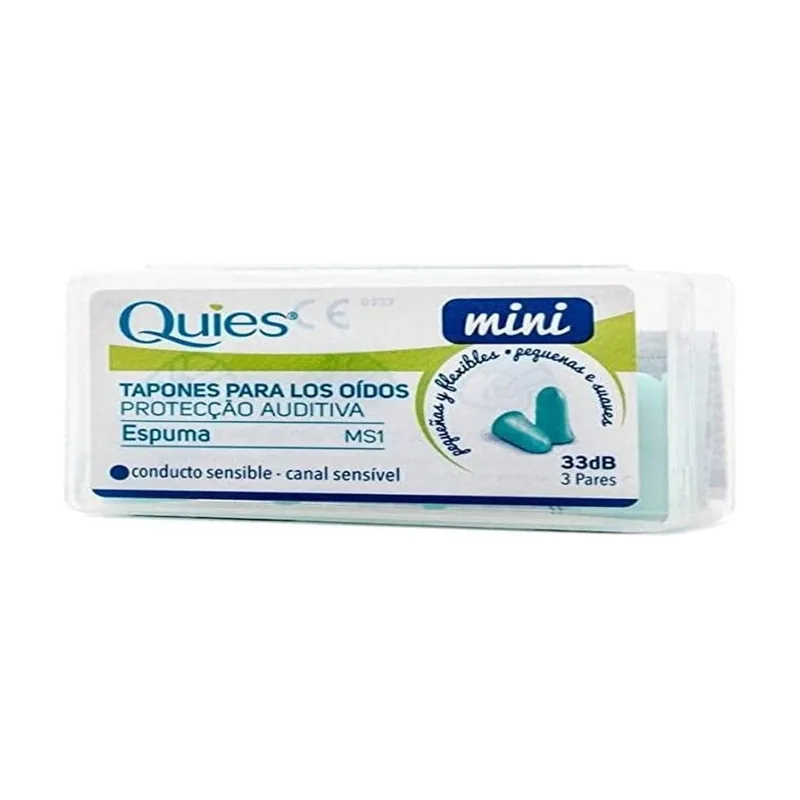 Tapón Mini Espuma 3 Pares