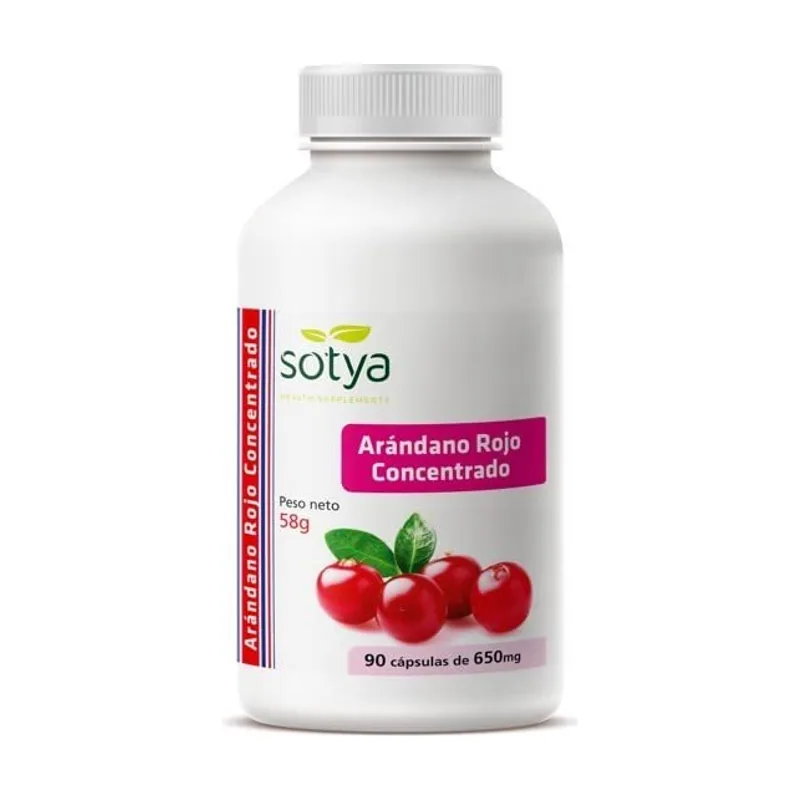 Arandano Rojo 650 Mg 90 Cápsulas