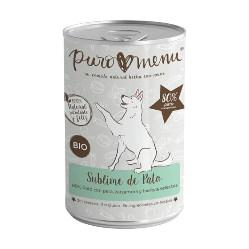 Puromenu 400 g Sublime Pato Bio Lata