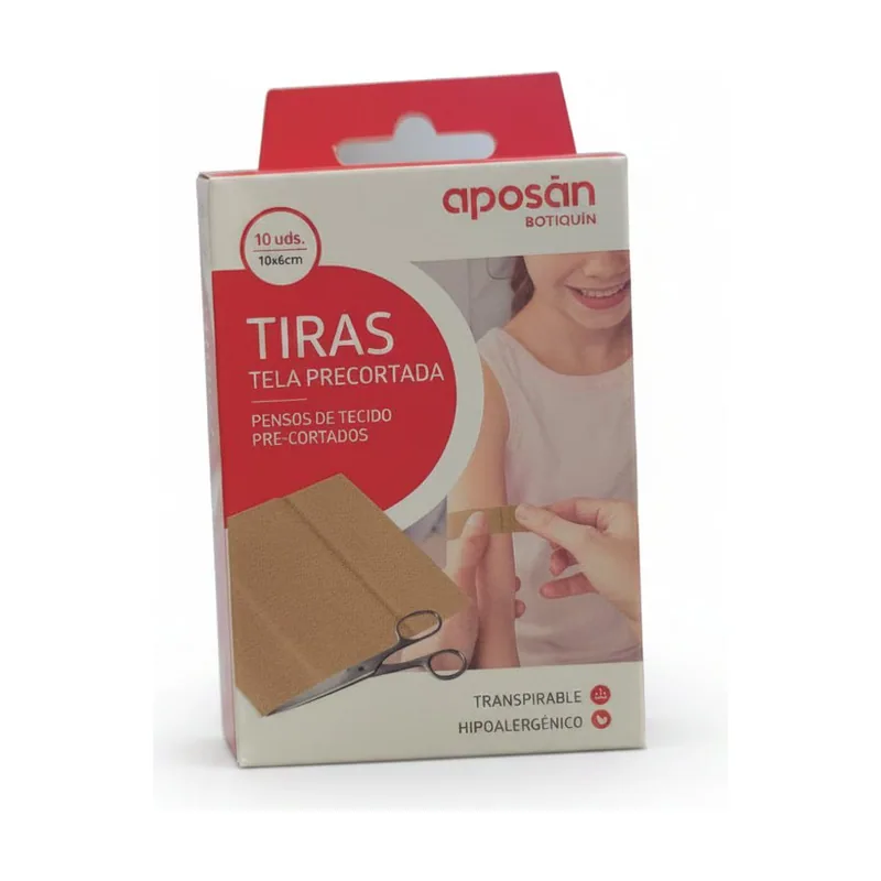 Tiras de Tela Precortada 10x6cm 10 unidades