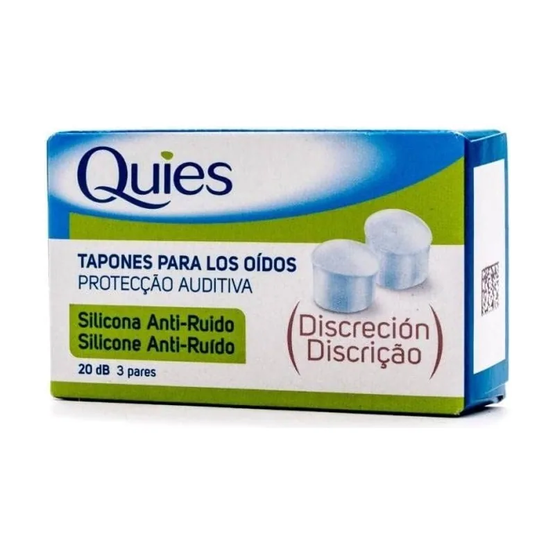 Tapón Silicona Antiruido 6 Unidades