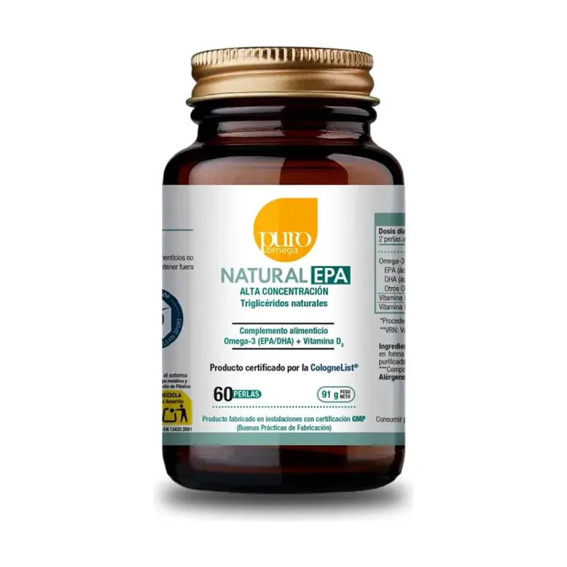 Natural EPA 60 perlas