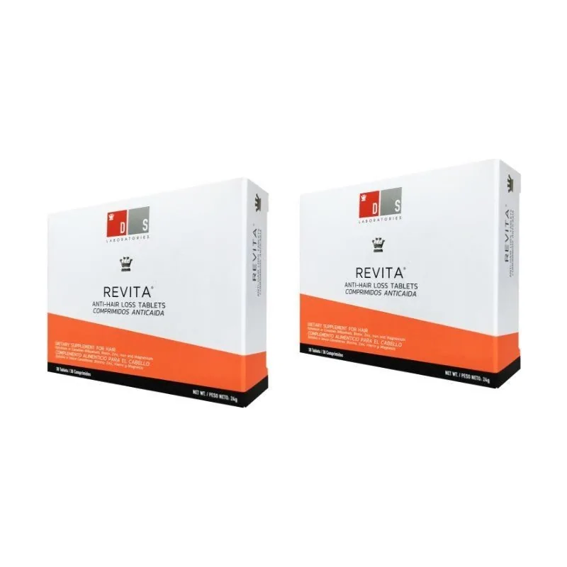 REVITA Comprimidos Anticaída Duplo 2x30 comprimidos