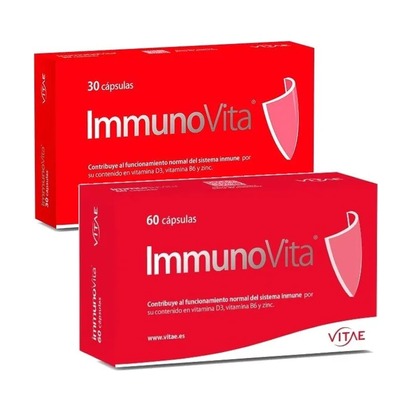 ImmunoVita Pack 60+30 Cápsulas