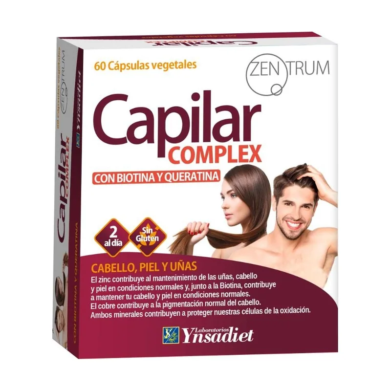 Capilar + Biotina 60 Cápsulas Vegetales