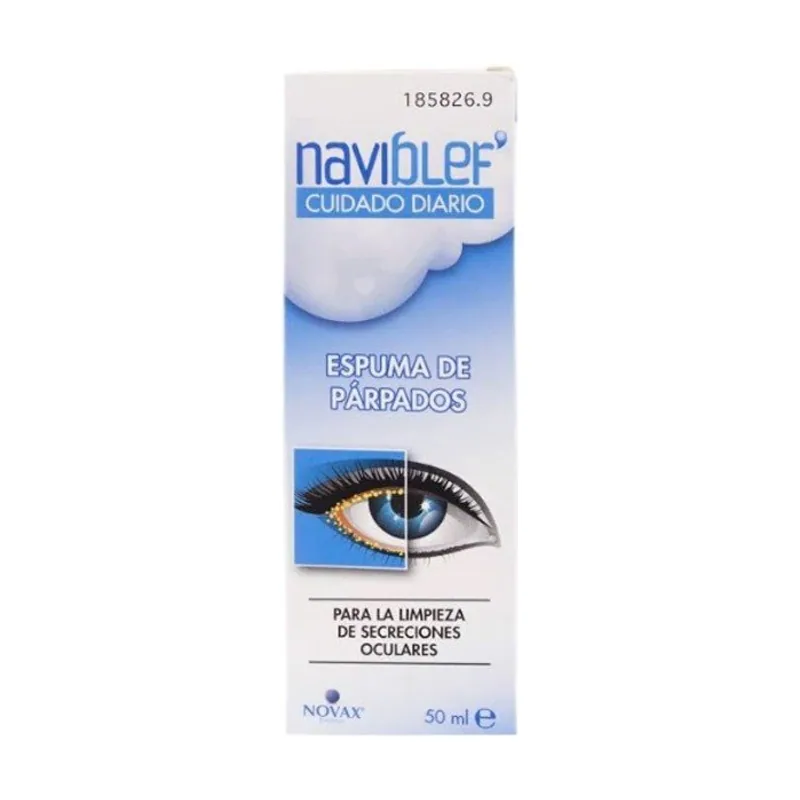 Naviblef Espuma de Párpados Cuidado Diario 50ml