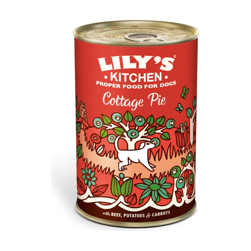 Lily's Kitchen 400 g Ternera y Vegetales lata